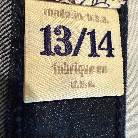 Le Chateau Jeans Dark Blue Denim Boot Cut Jeans - Picture 13 of 14